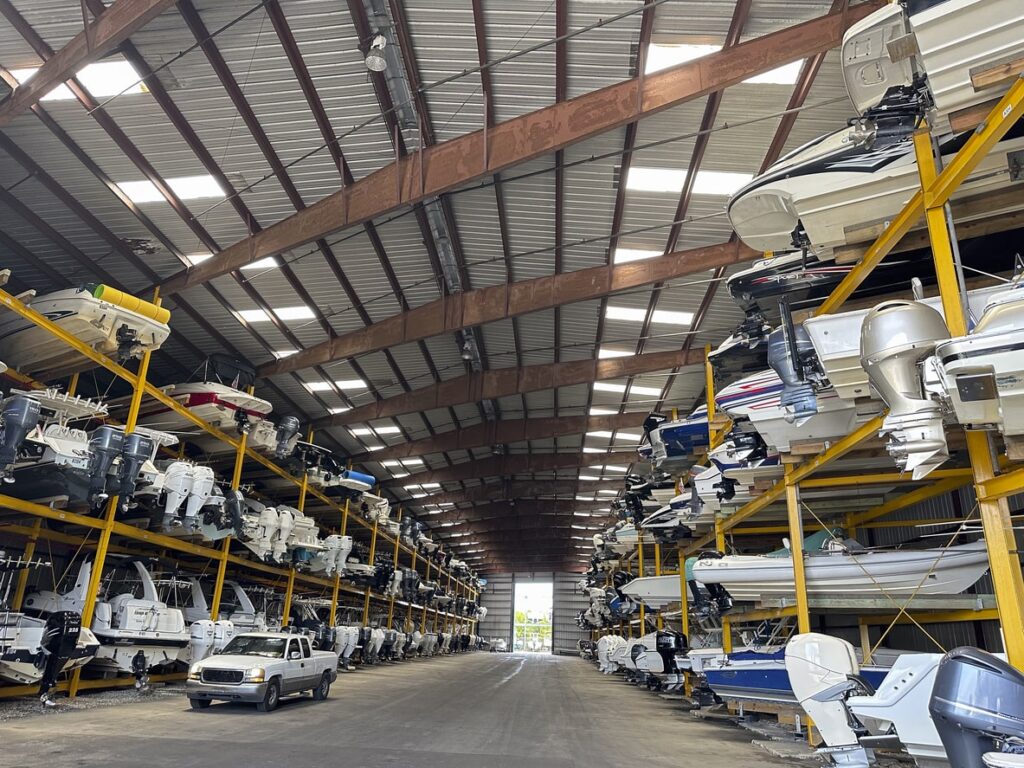 Indoor Boat Storage in Glen Burnie, Maryland Trident Marine Group